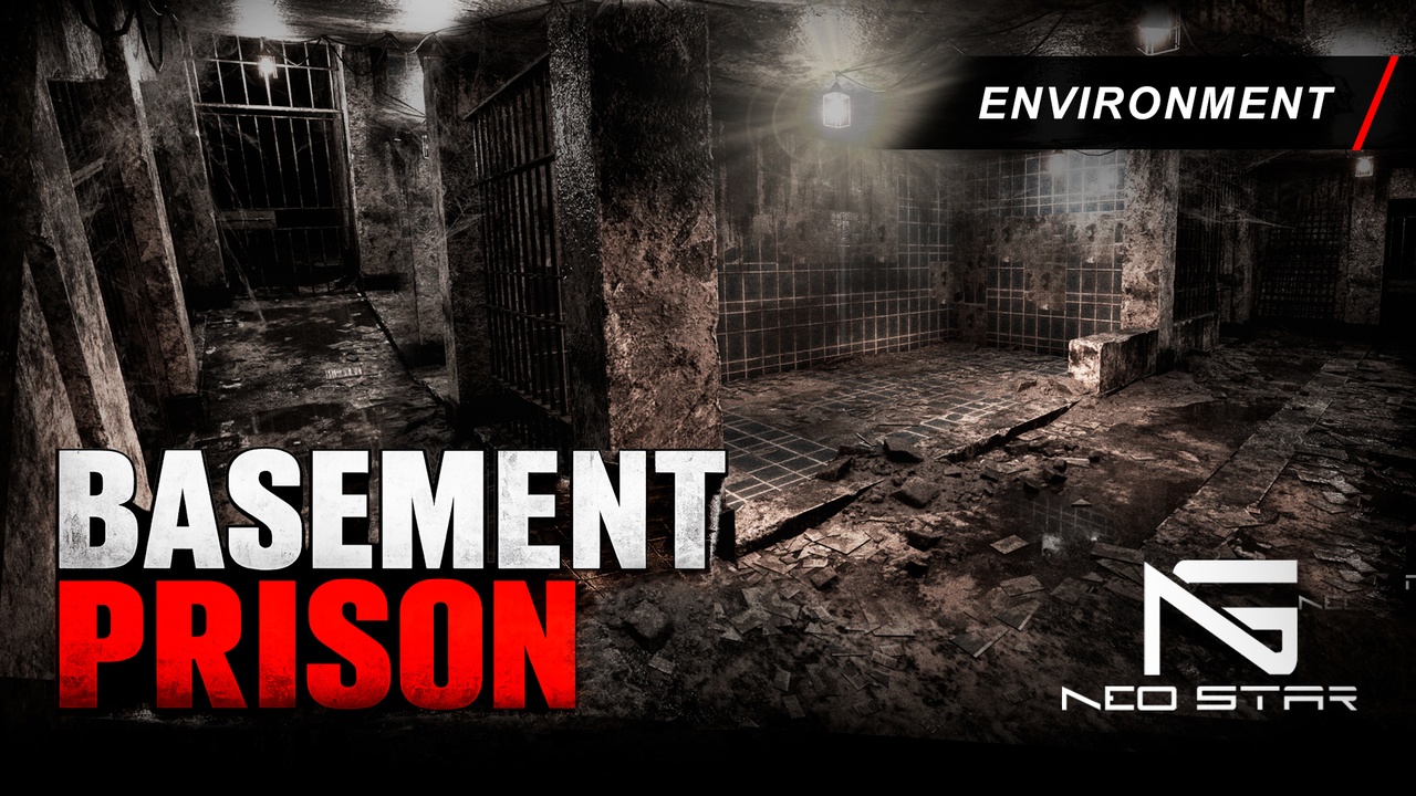 Media 1 for listing Basement Prison: Realistic Horror Environment