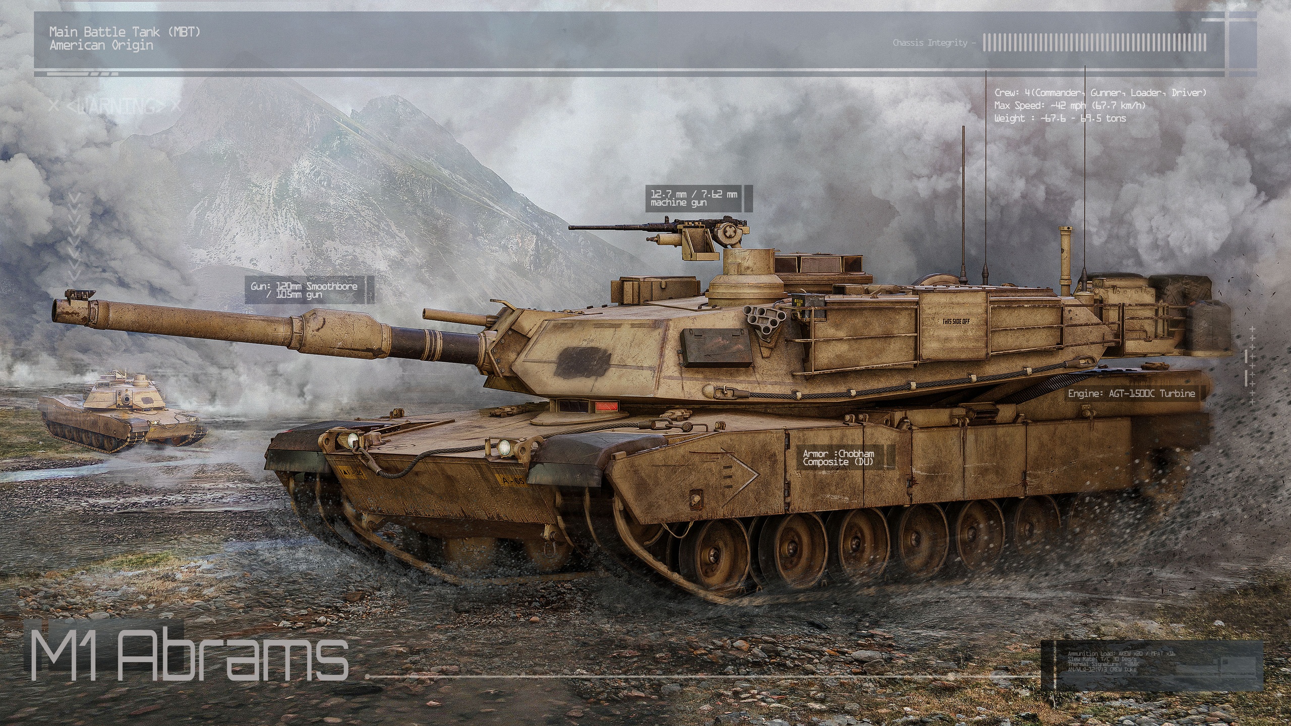 M1A2 Abrams Battle Tank