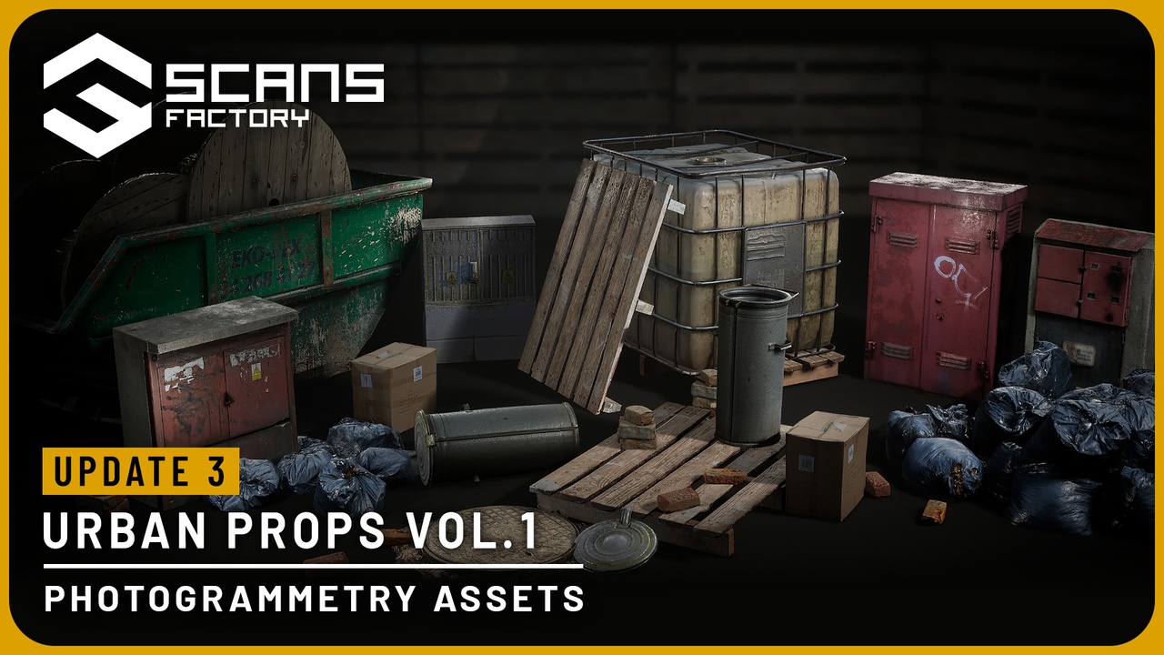 [SCANS] Urban Props Vol. 1