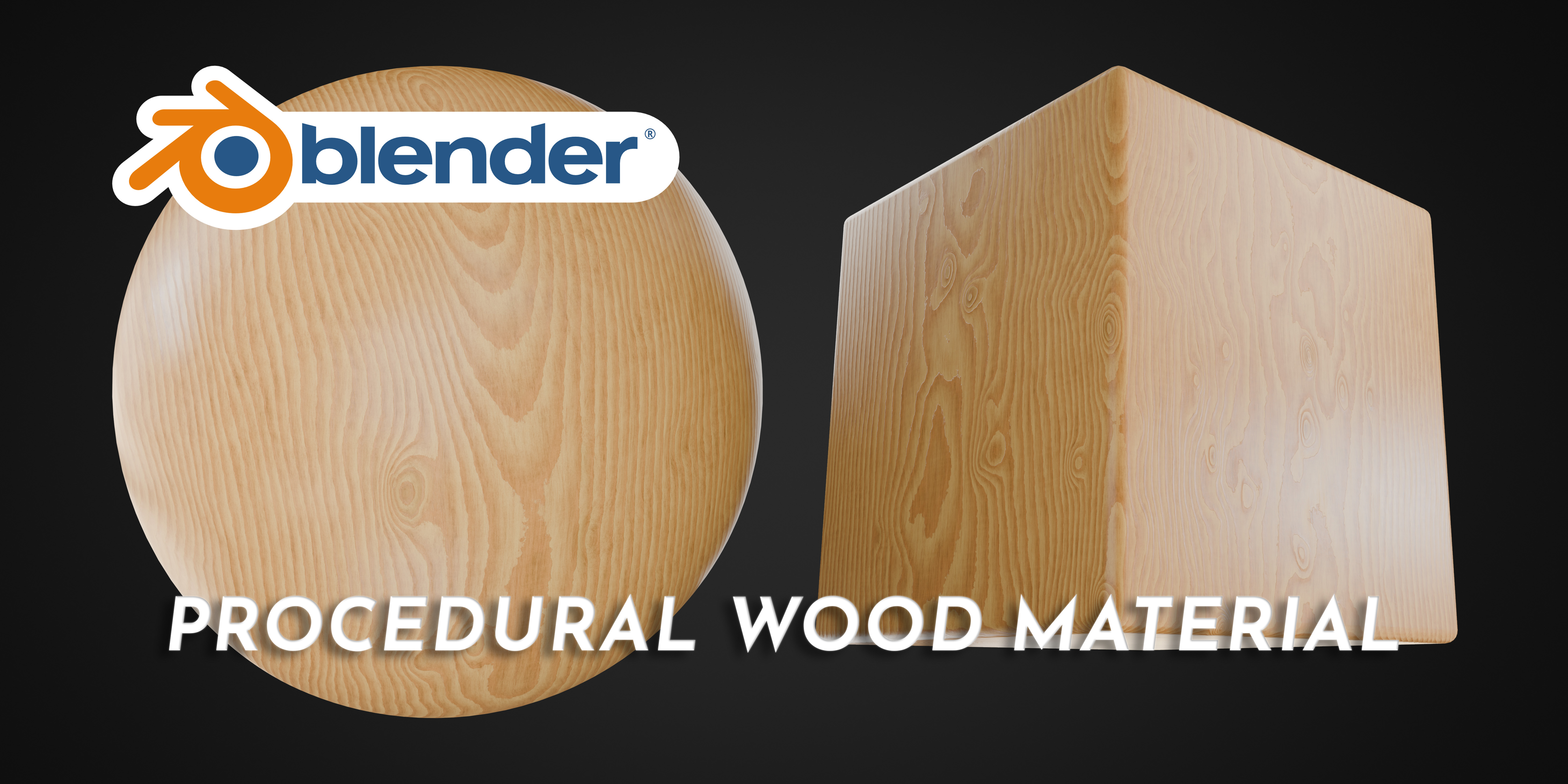 Procedural Wood Material | Blender Shader Nodes | Fab