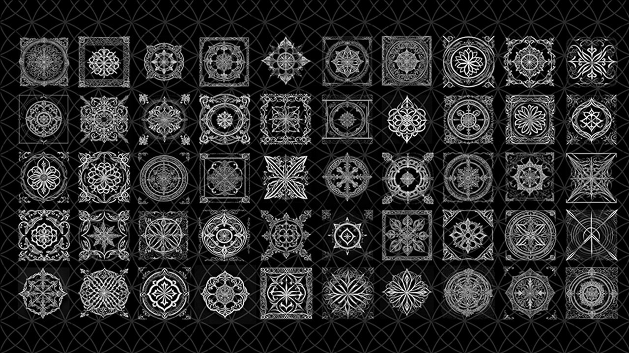 Media 1 for listing 50 Pieces - Ornament Alpha/Decal Pack Vol 01