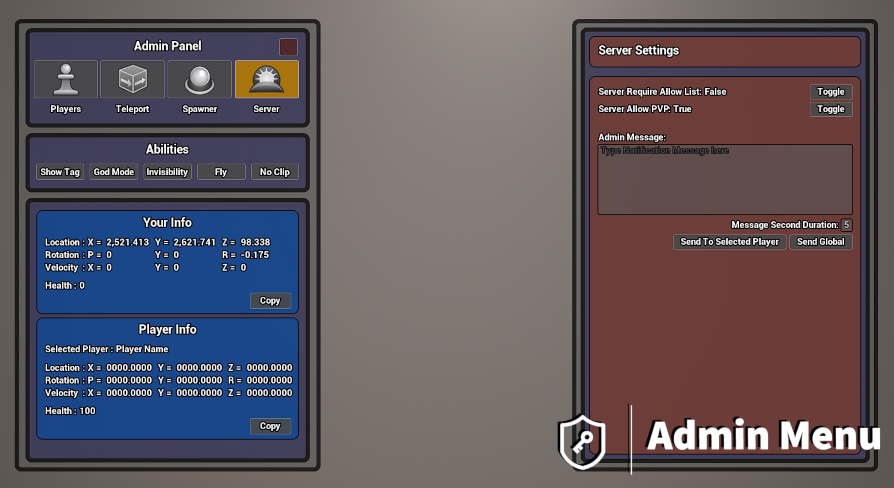 Admin Menu | Fab