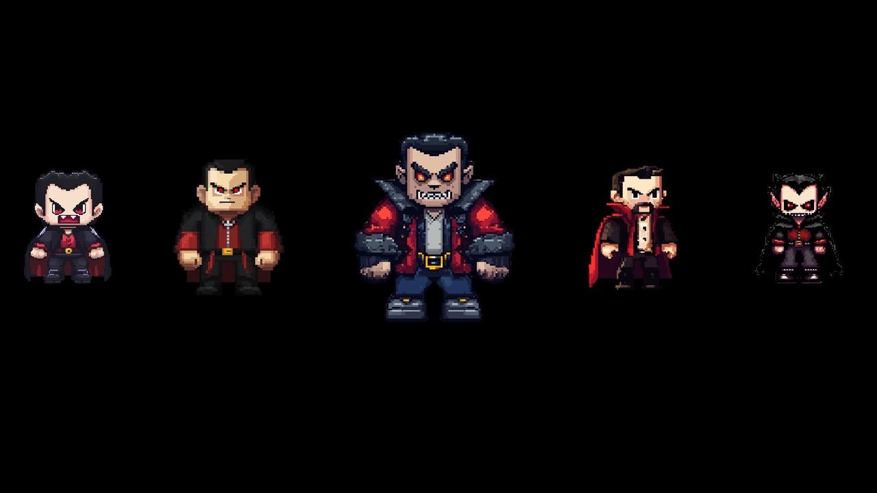 Media 1 for listing Pixel Vampire Characters