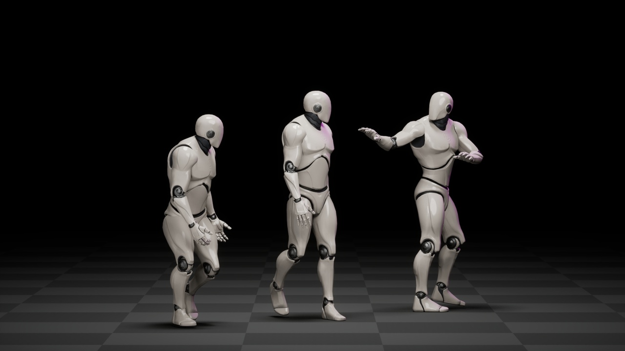 Media 1 for listing Talk while walking or standing animations