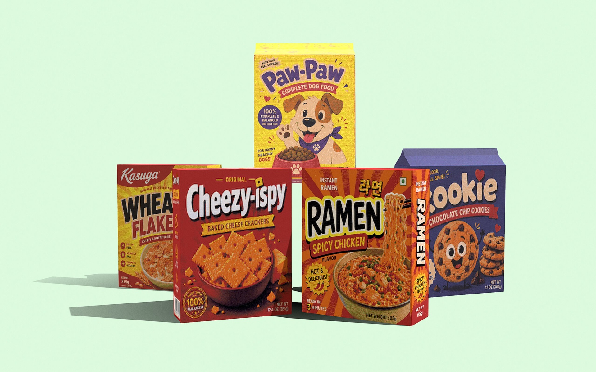 Media 1 for listing (PSX) - 5 Food Packets