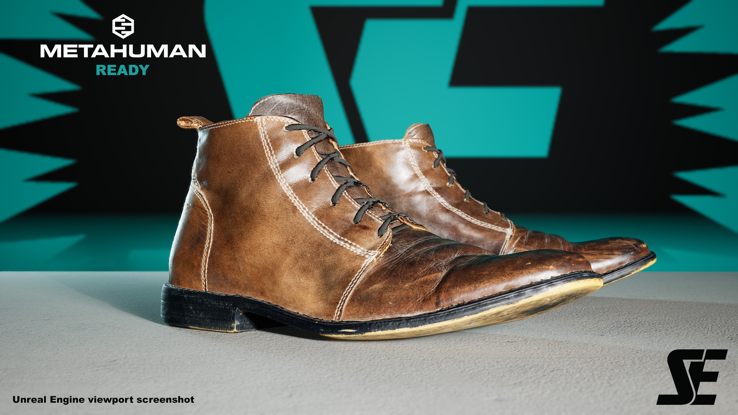 Media 1 for listing MetaHuman Ready Shoes - Dress V2