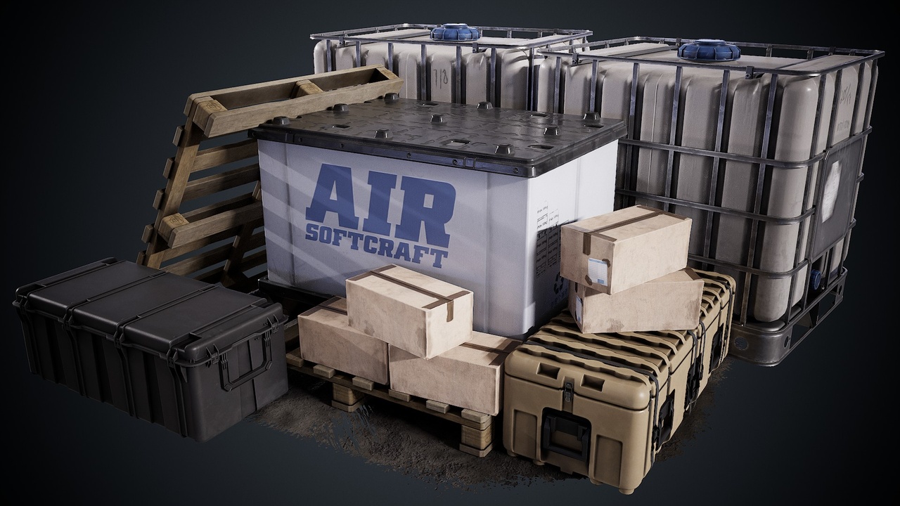 Media 1 for listing Industrial Props Pack