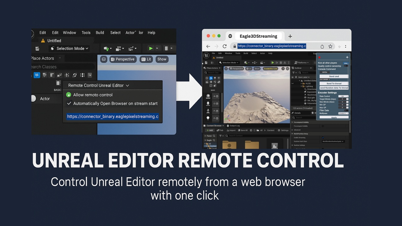 Media 1 for listing Unreal Editor Remote Control