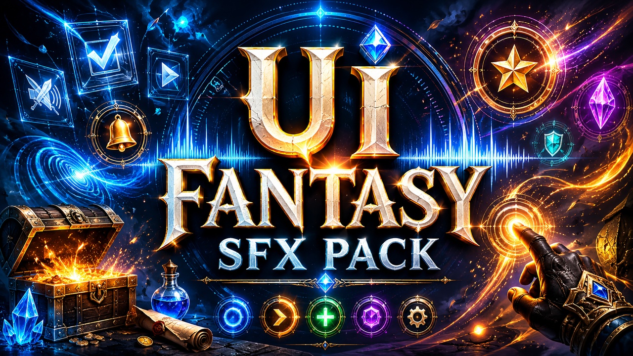 Media 1 for listing UI Fantasy SFX Collection