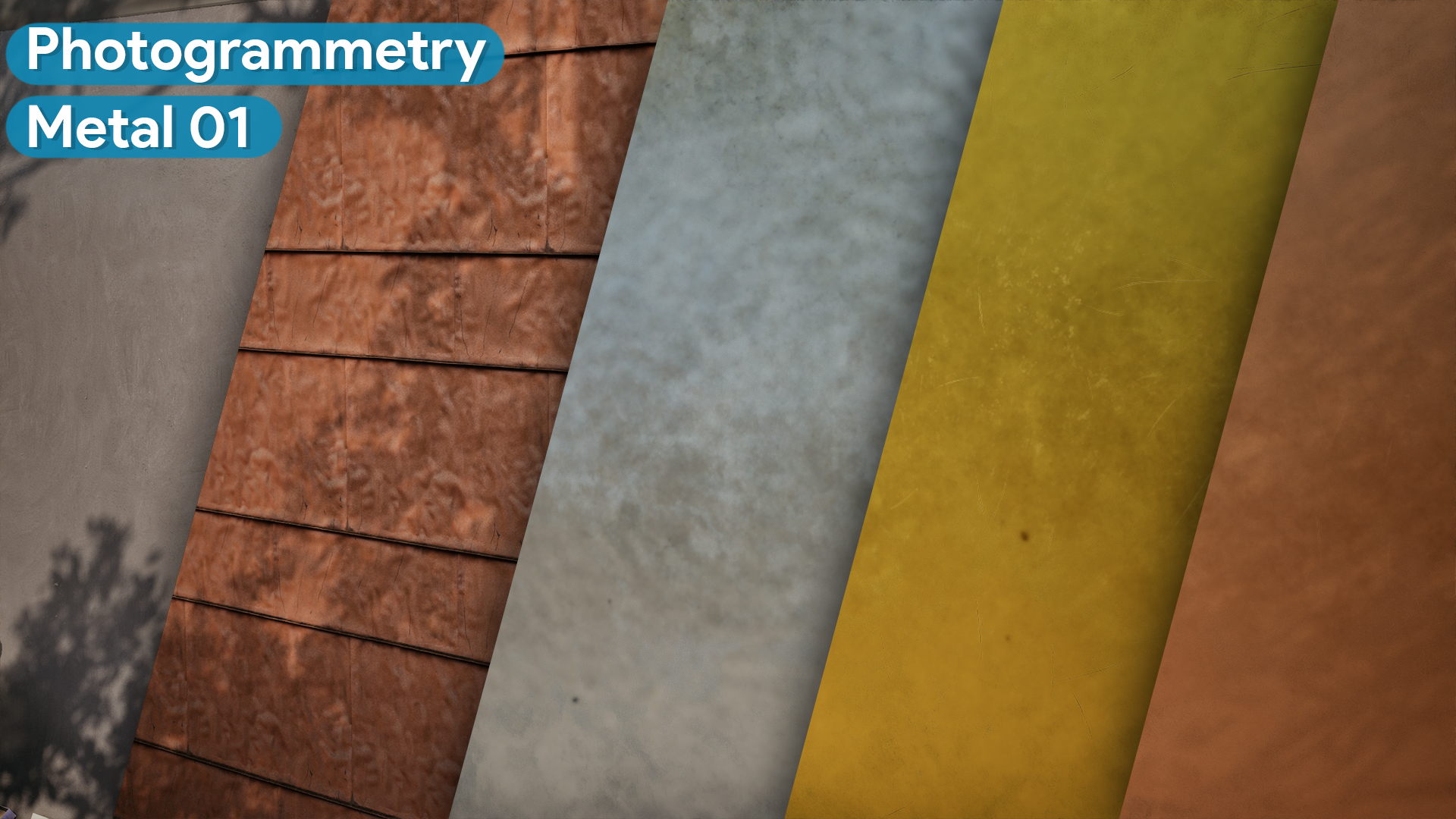 Metal 01 - Scanned Photogrammetry Materials | Fab