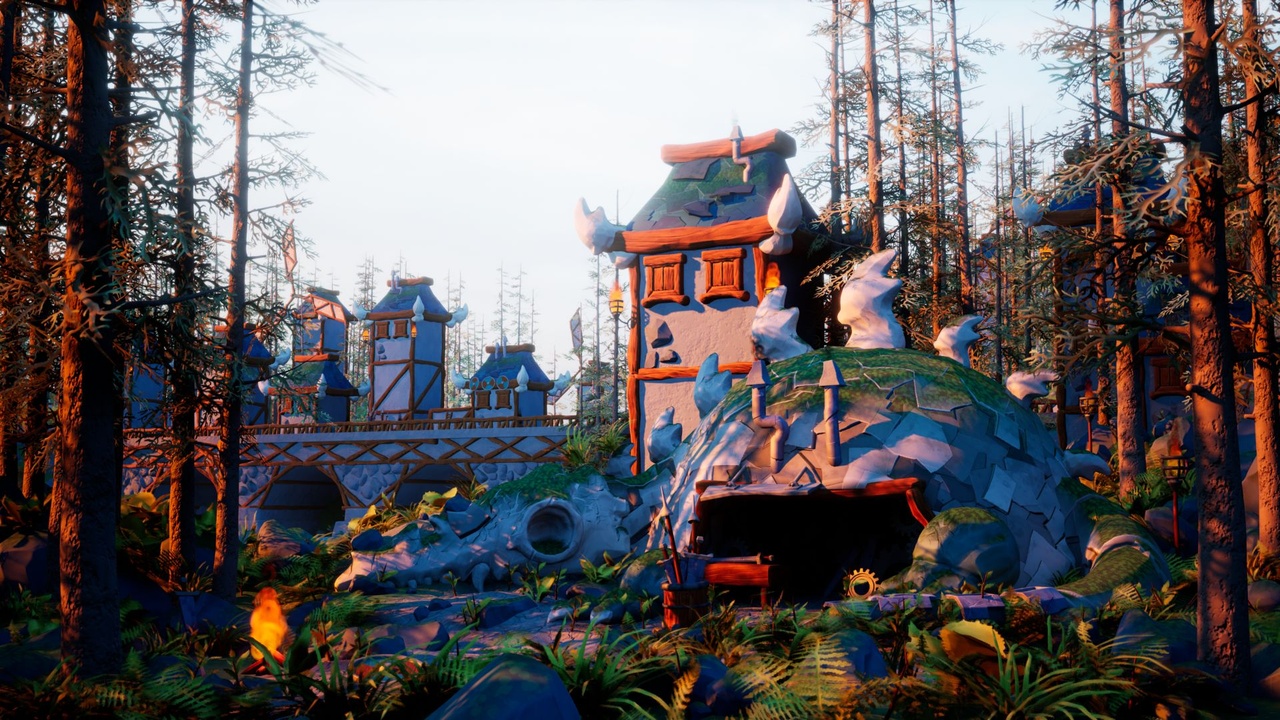 Media 1 for listing Stylized medieval forest environment