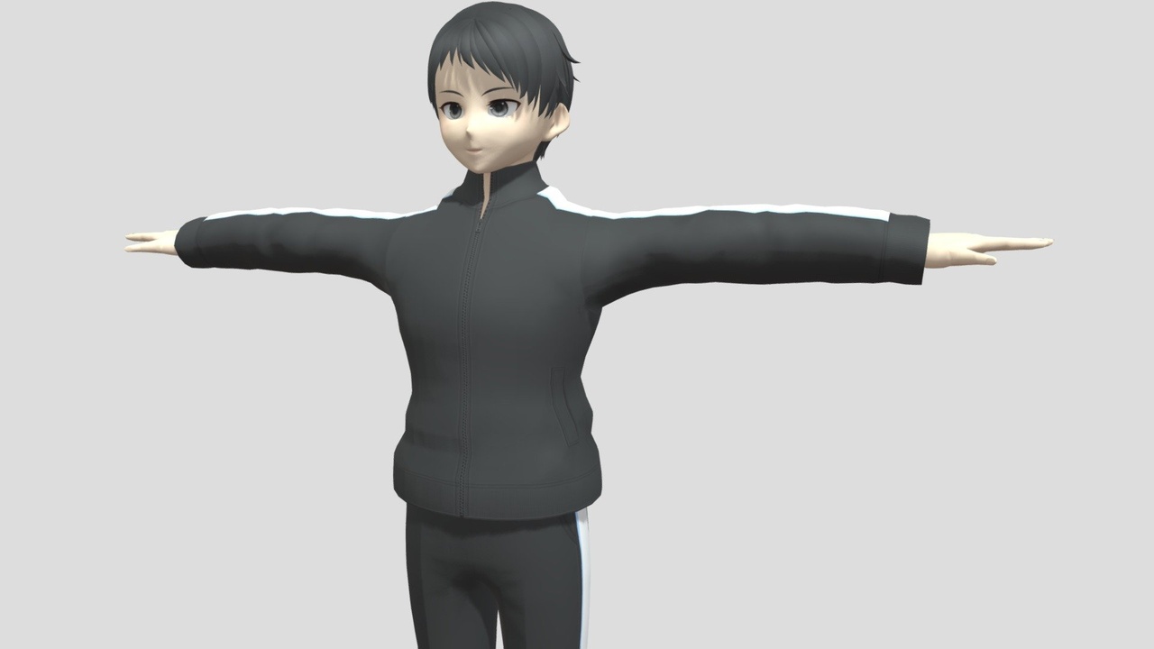 Media 1 for listing 【Anime Character】Sports Male (V1/Unity 3D)