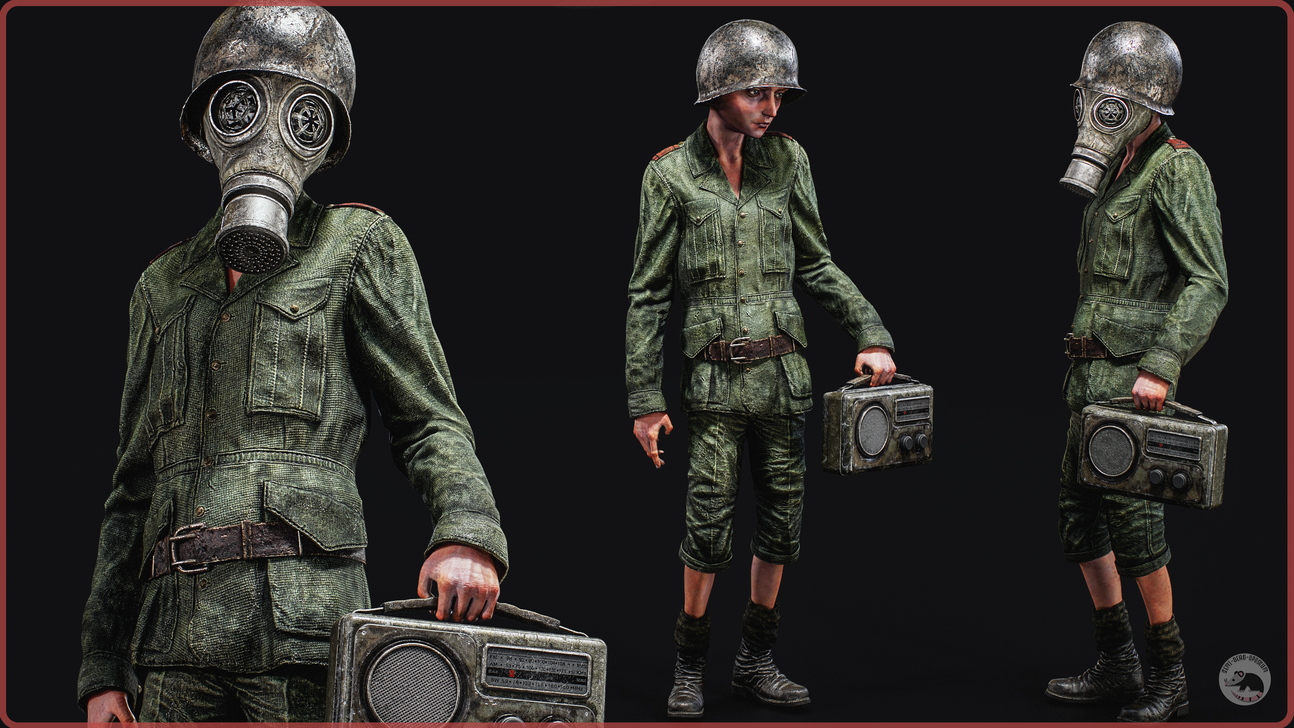 Undead Radioman Orphans of the Great War - Character - Radioman Kid | Fab