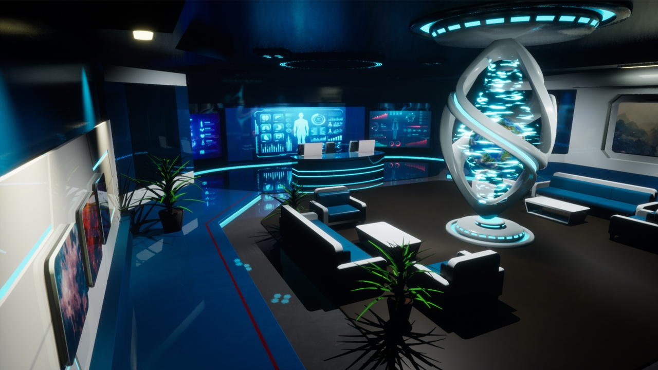 Media 1 for listing Medical Clinic and Laboratory Futuristic Sci-Fi