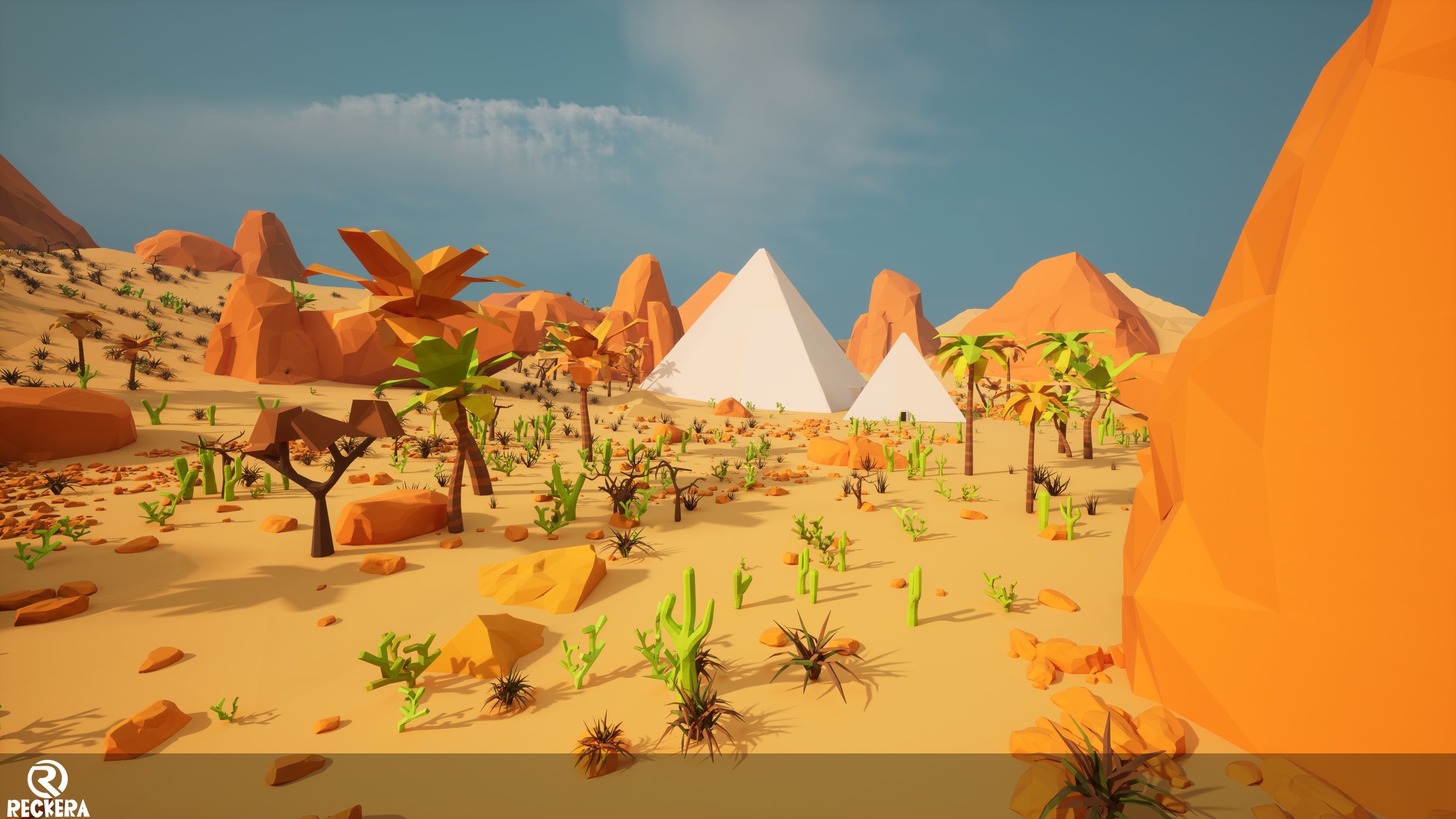 Media 1 for listing Poly Desert Pack 01