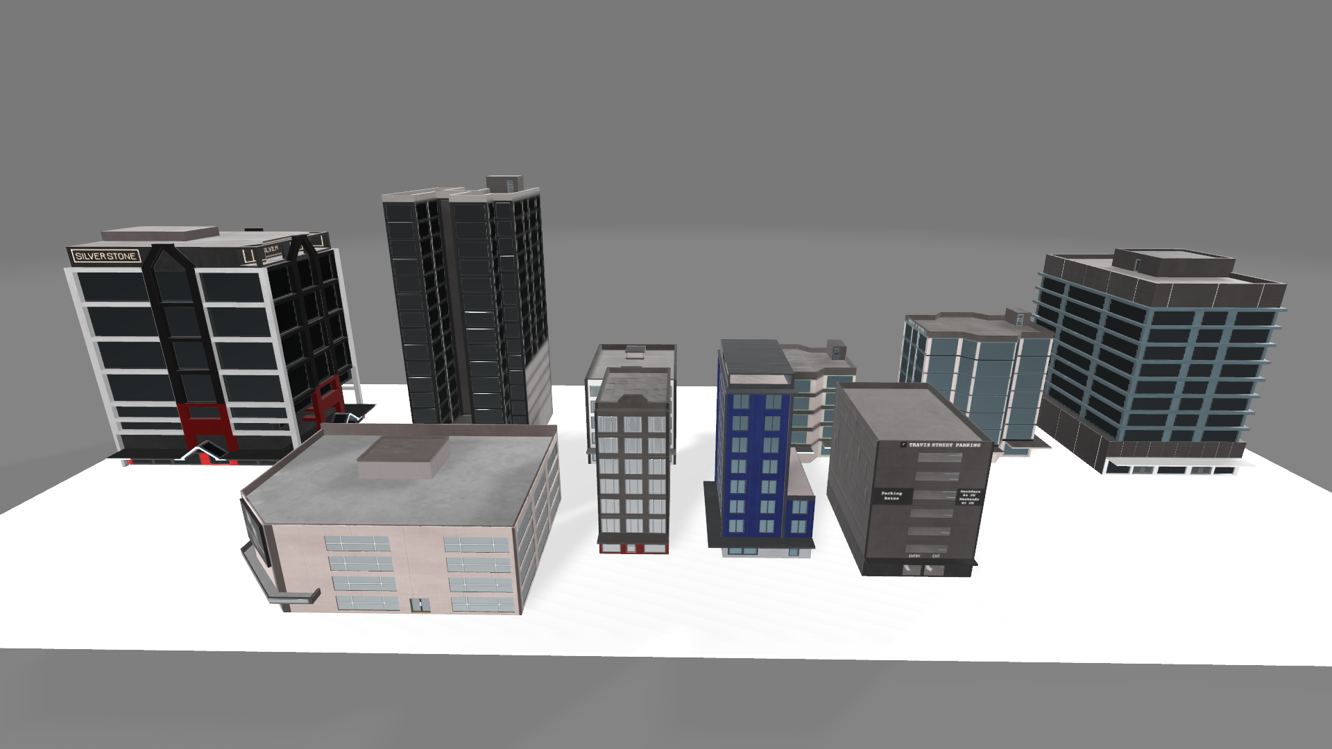 Building pack volume 2 - 10 Buildings | Fab