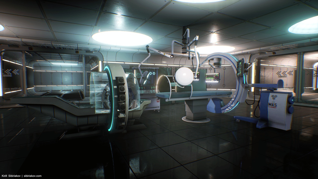 Modular Sci-Fi Hospital