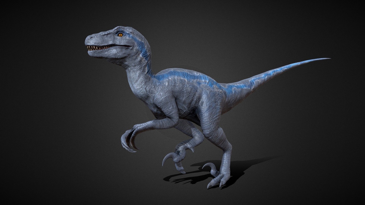 Media 1 for listing Blue Raptor - Velociraptor - HiepVu