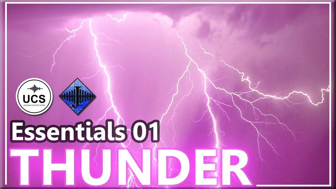 Media 1 for listing SFX Essentials 01 THUNDER