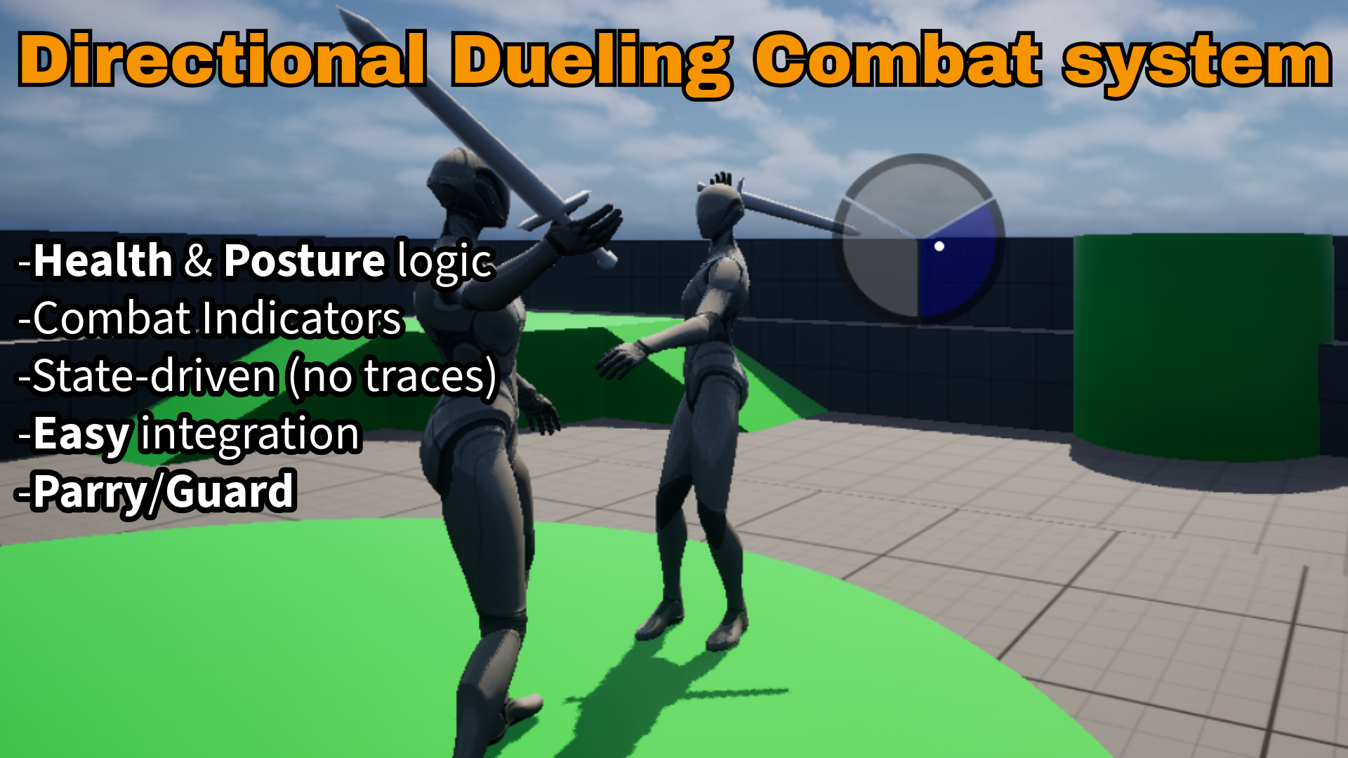 Directional Melee Dueling Combat System | Fab