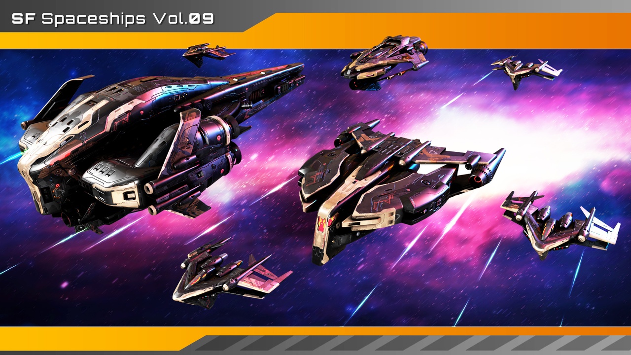Media 1 for listing Spaceship Pack 9