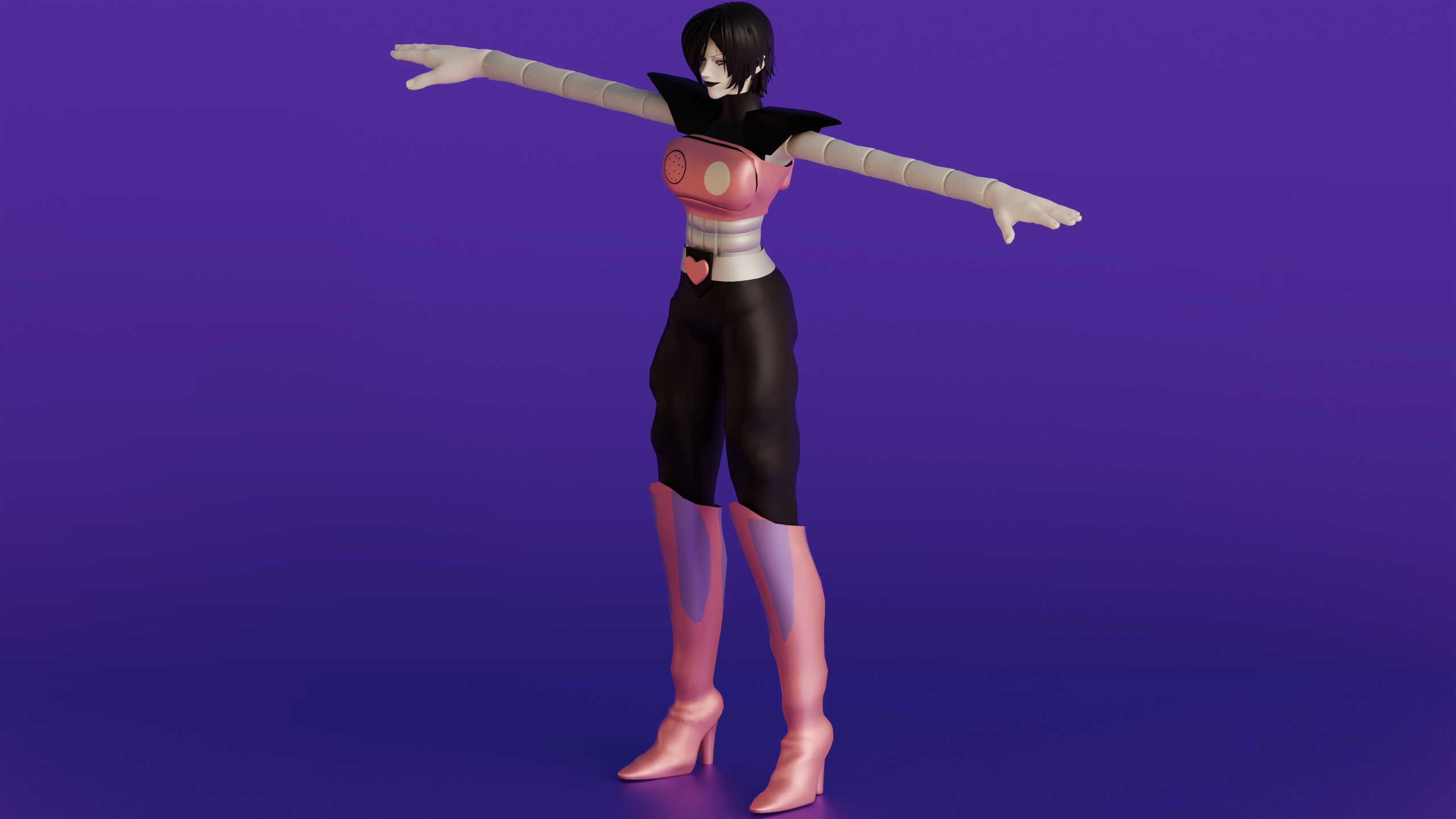 Media 1 for listing CyberLynx – Rigged 3D Feline Cyborg Avatar for VRChat