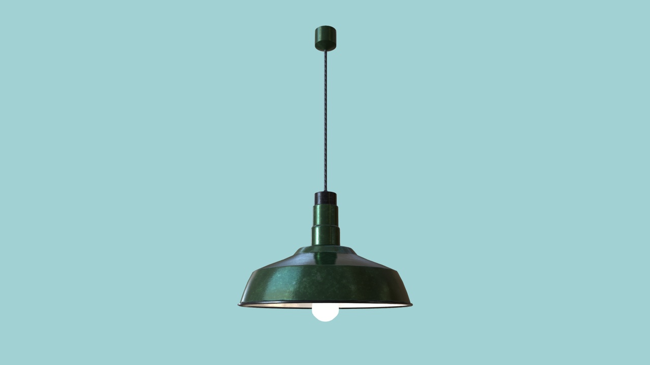 Media 1 for listing Old School Hanging Lamp