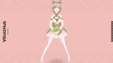Anime Magical Girl Model - Elegant Gold & Green Outfit | Fab