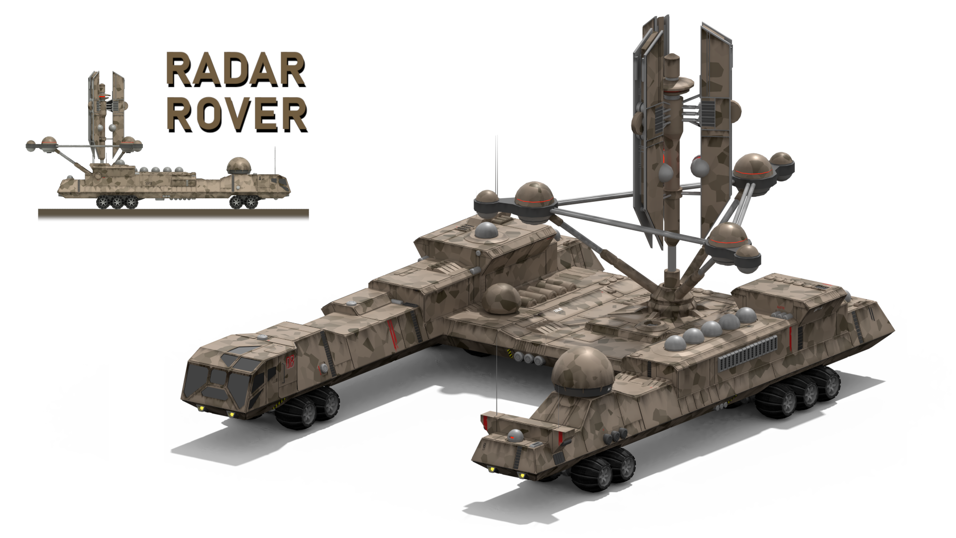 Fireproof Rovers Satelite Radar Rover | Fab
