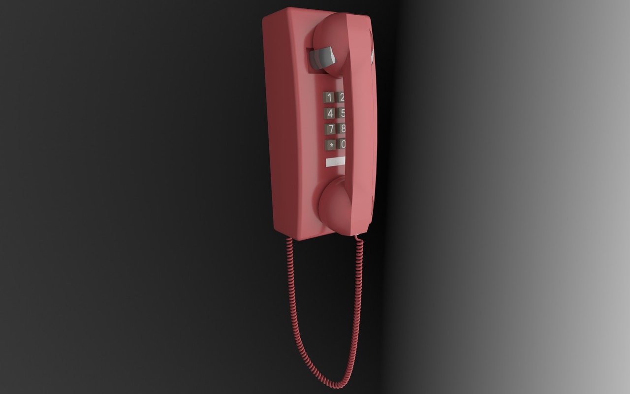 Media 1 for listing Classic red home phone