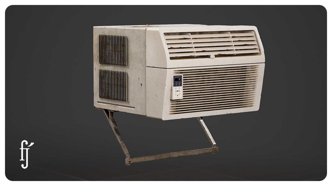 Media 1 for listing Window AC Unit Air Conditioner Prop Industrial Apartment HVAC Window Mounted Coo
