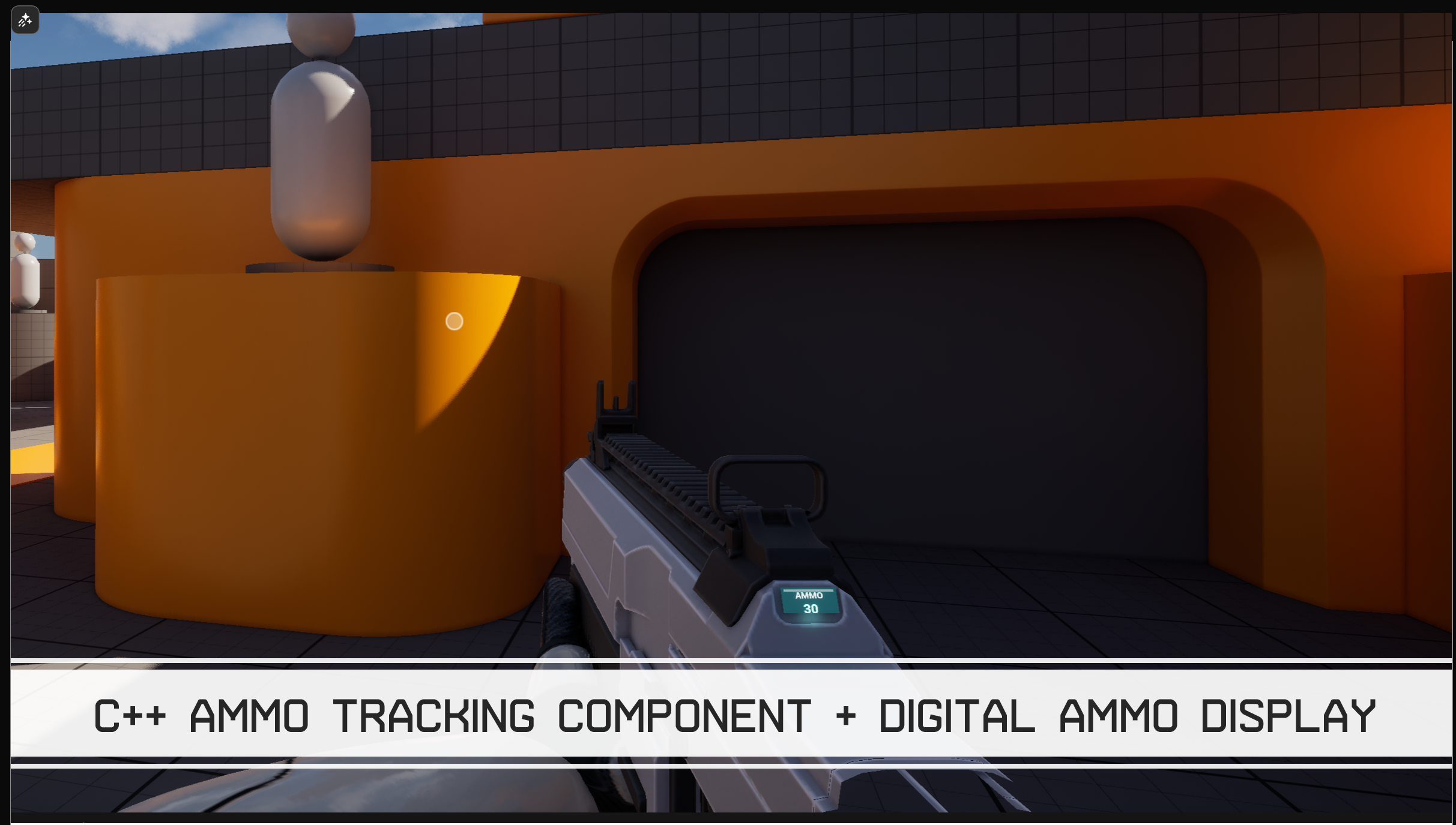 C++ Ammo Tracking Component + Digital Ammo Display | Fab