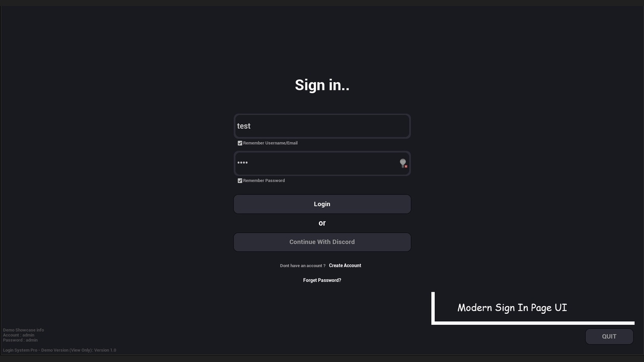 Media 1 for listing Complete Login System Pro