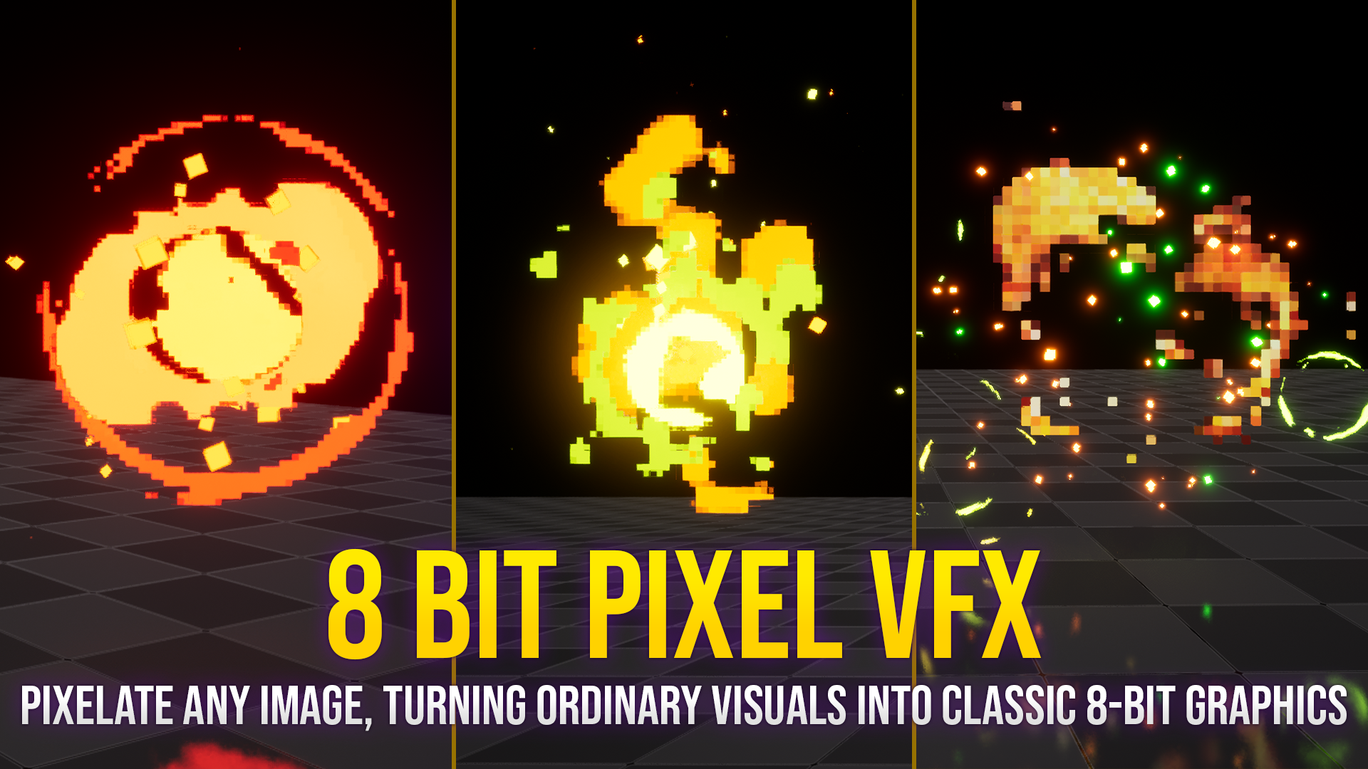 8bit Pixel VFX | Fab