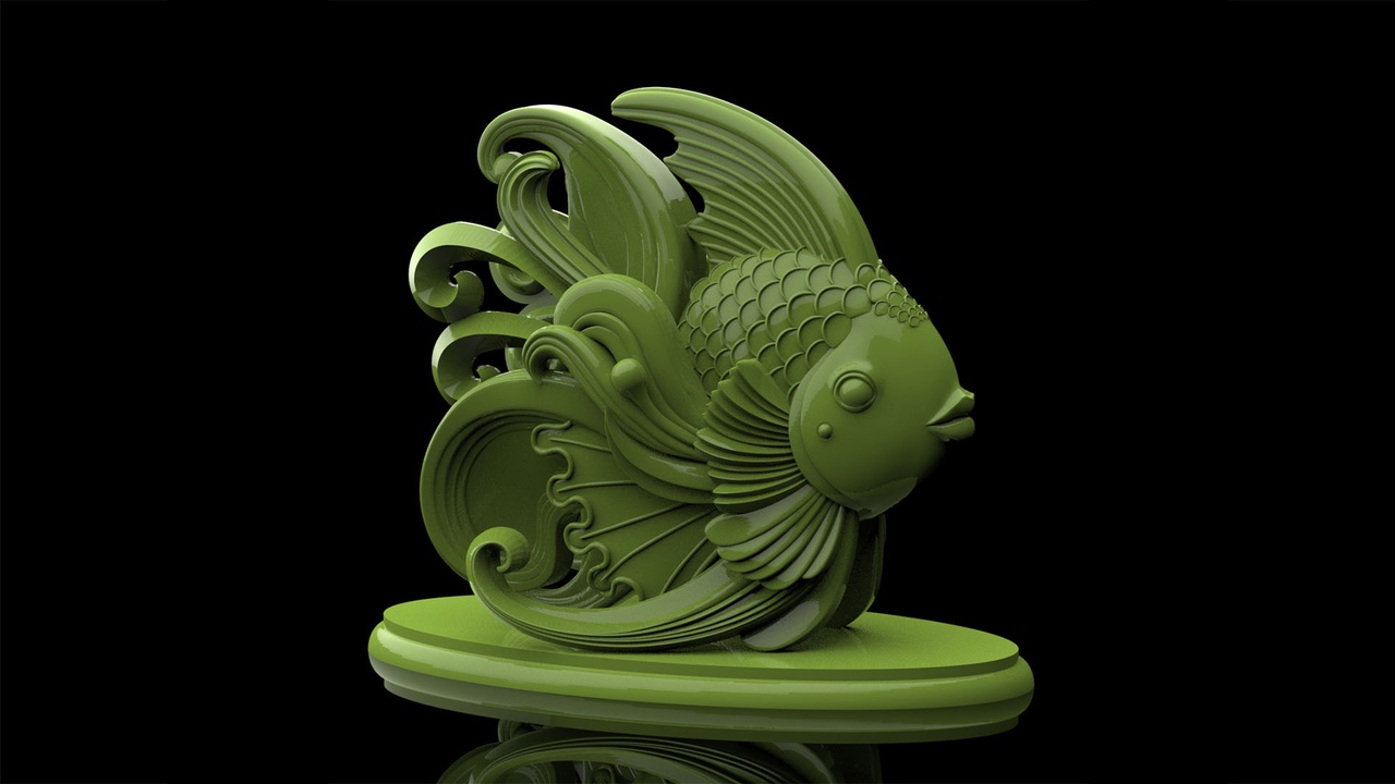 Media 1 for listing sculpture fish