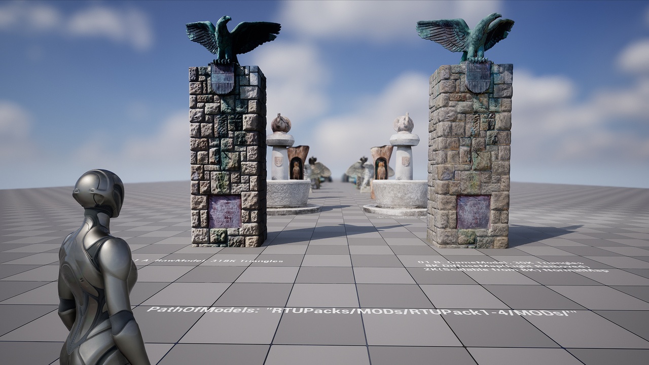 Media 1 for listing RTUPack1-4: Contains 10 Photorealistic Photogrammetry Game-Ready Bird Models
