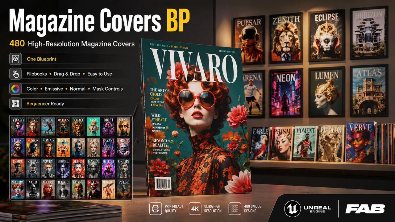 Media 1 for listing Magazine Covers Blueprint