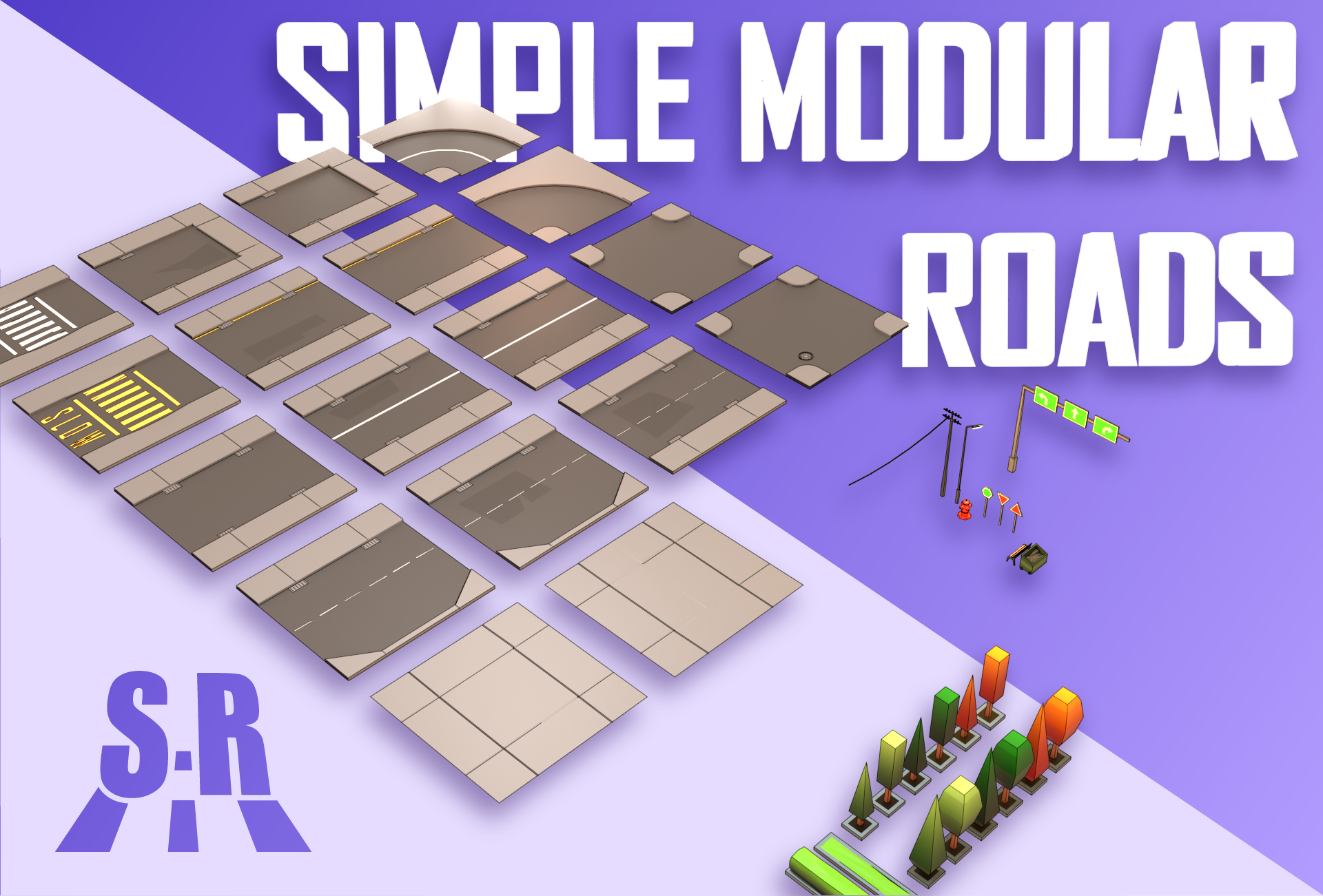 Module Road Design Simple Modular Road | Fab