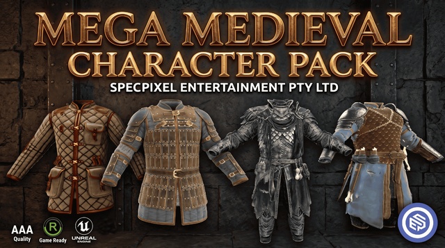 Mega Medieval Character Pack