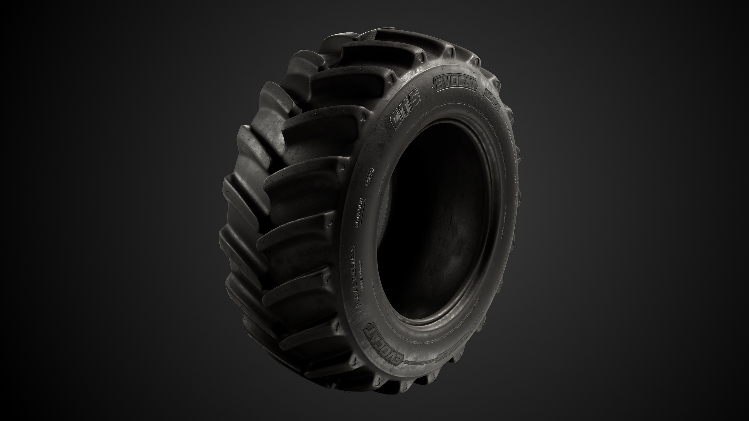 Media 1 for listing Tractor Tire Wheel