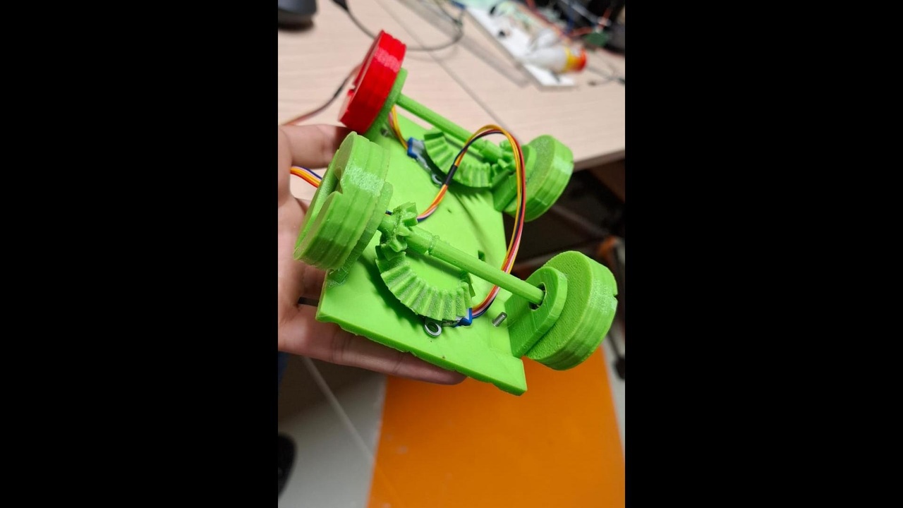 tiny robot based on stepper motors | Fab