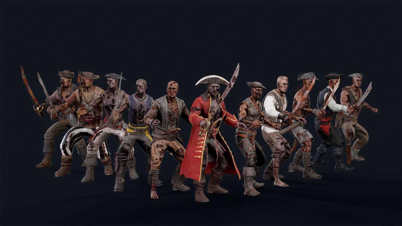 Media 1 for listing PIRATE UNDEAD PACK