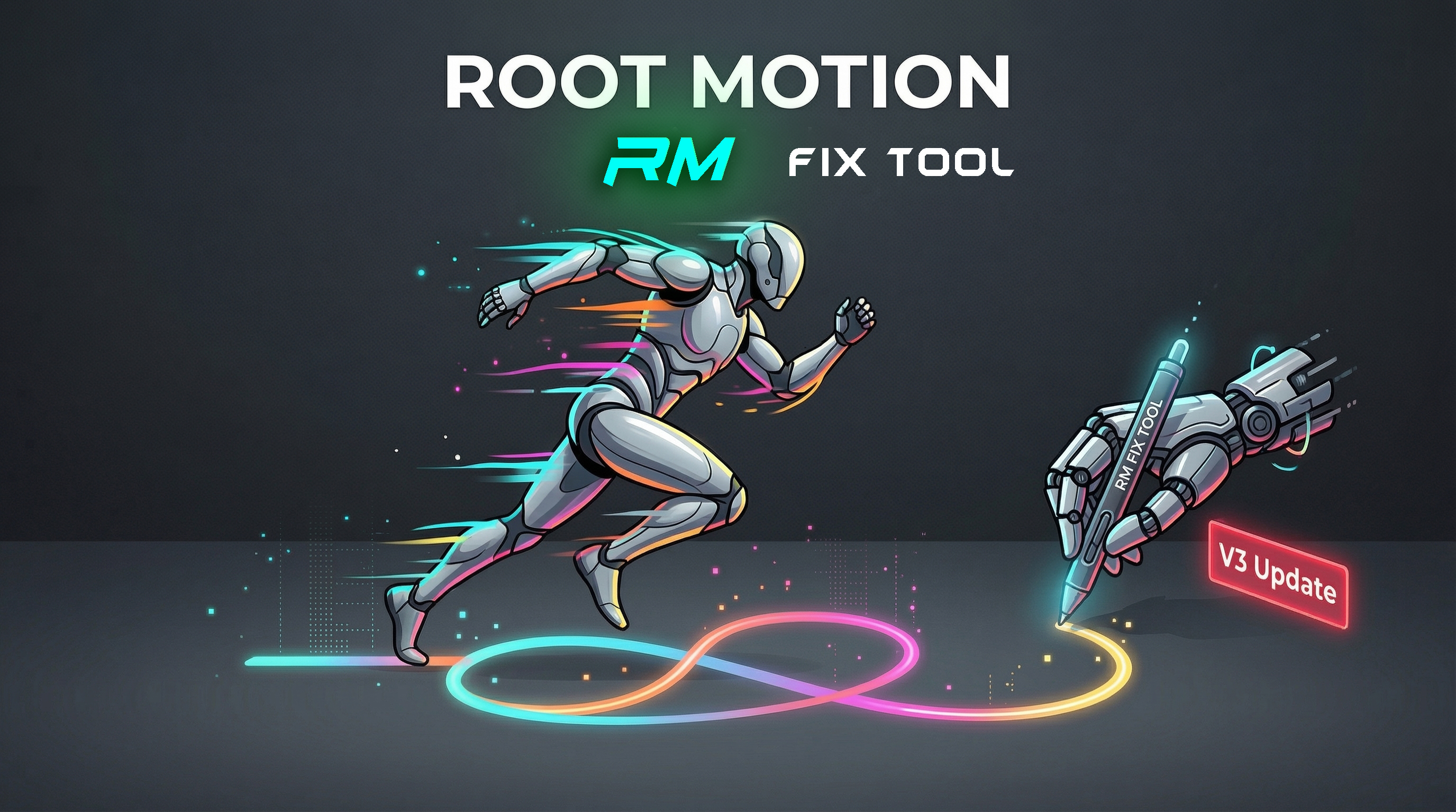 Root Motion Fix Tool | Mocap animations root motion cleaner and fixer | Fab