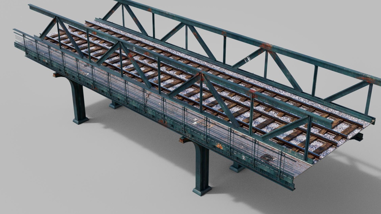 商品 Generic Train Railway Bridge 的媒体 1