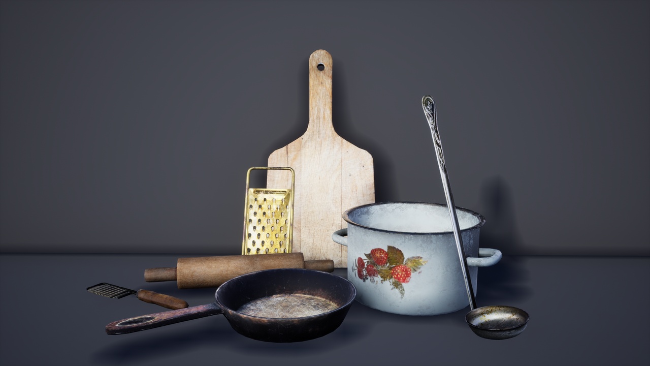 الوسائط 1 للقائمة Old Kitchen Tools
