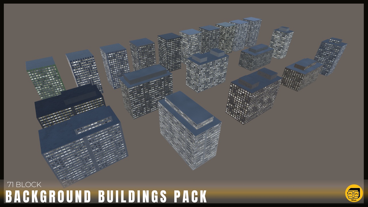 Media 1 for listing Background Buildings Pack