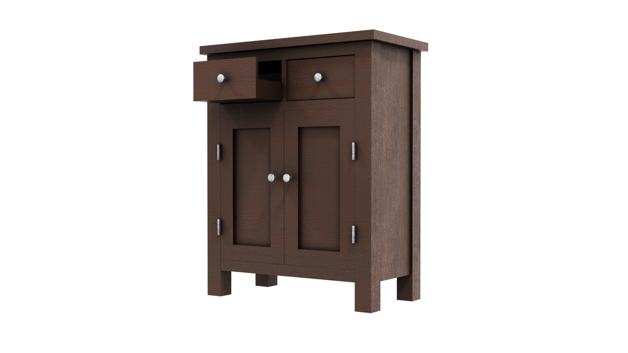 Media 1 for listing Sideboard Unit 3D Model Combo