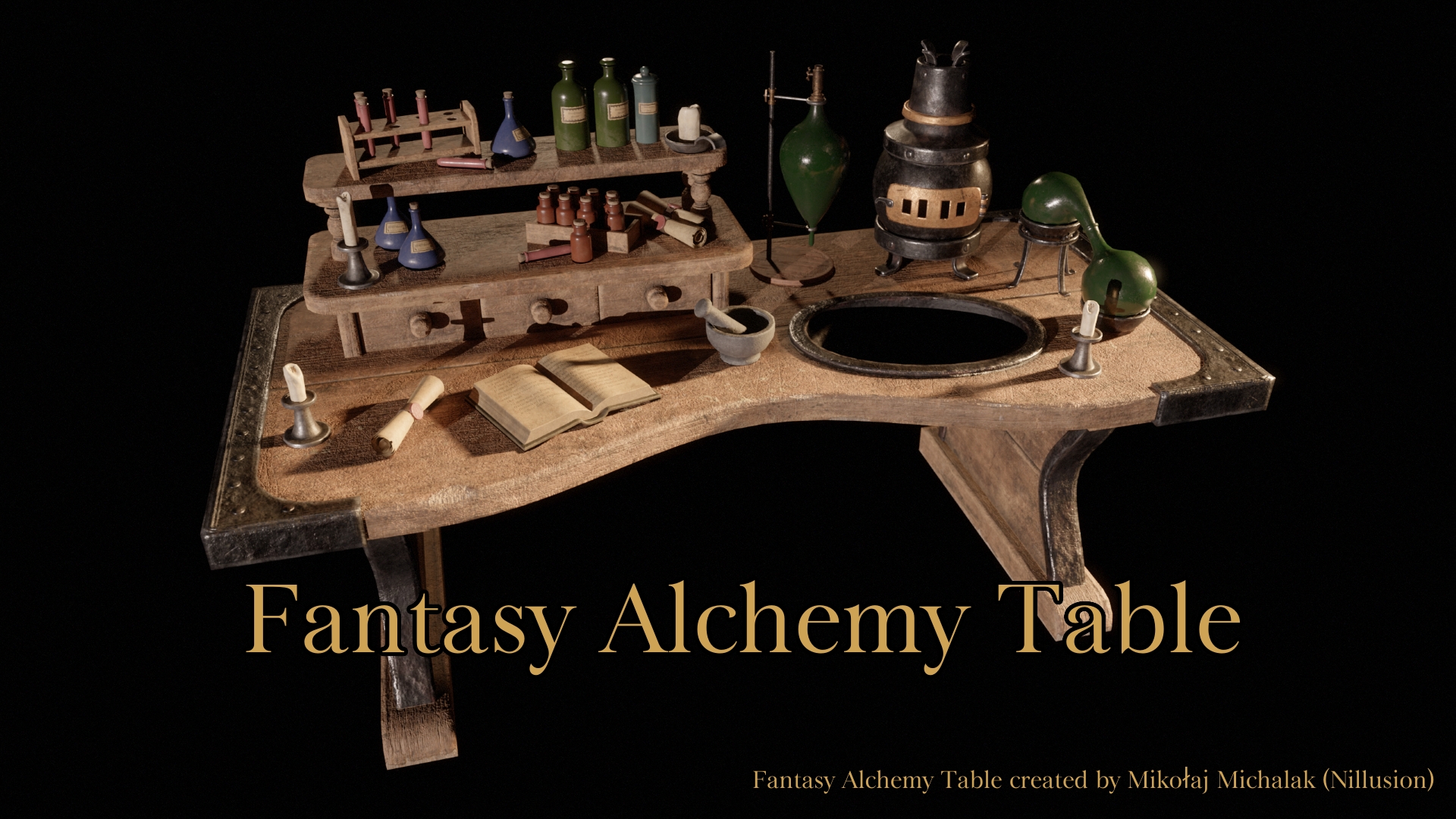 Fantasy Alchemy Table | Fab