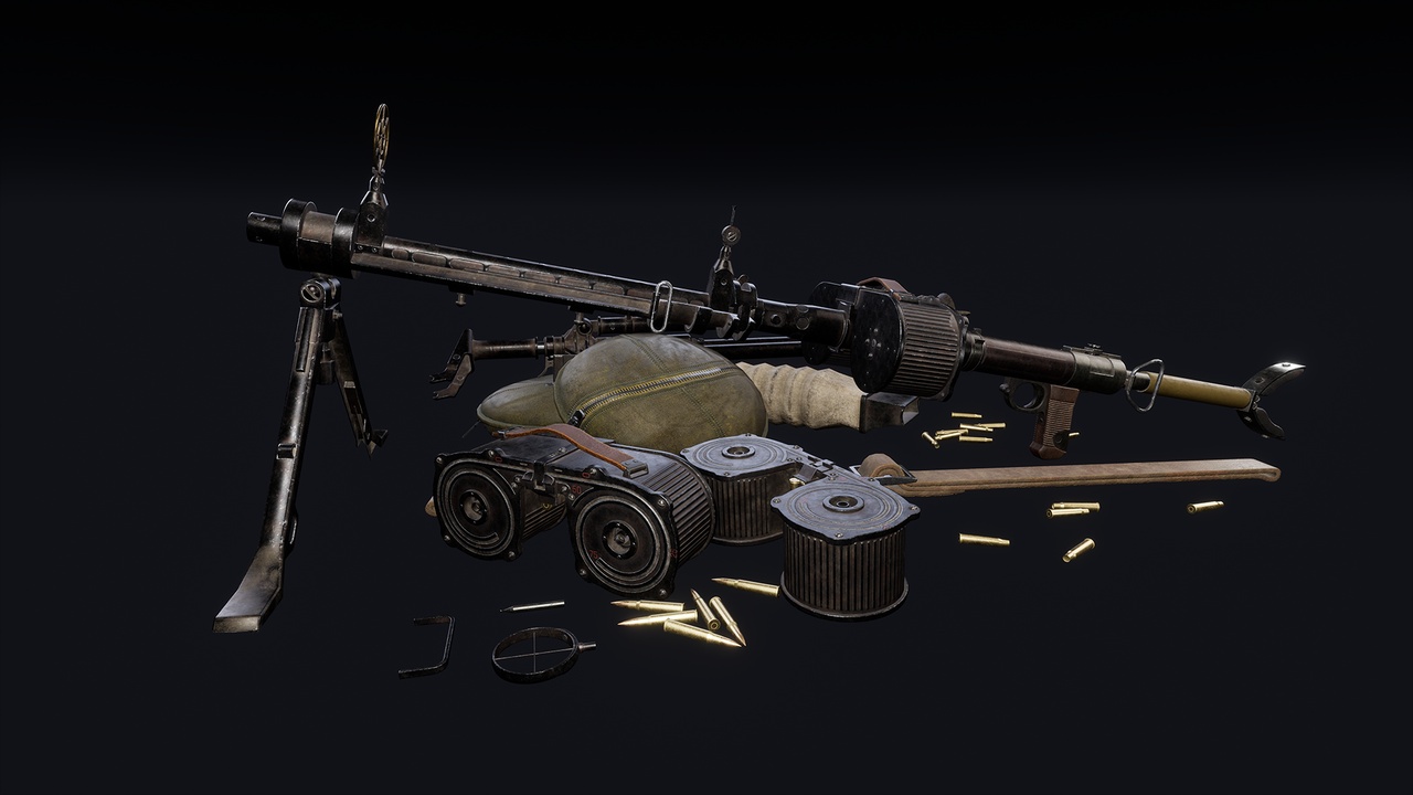 Media 1 for listing MG-15 with Accessories (WWII German LMG)