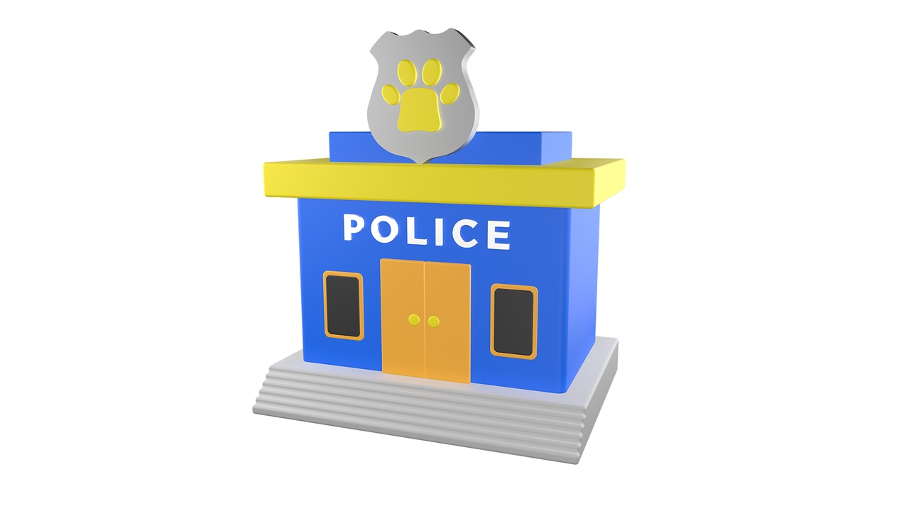 Media 1 for listing Police Station Building with Paw Badge